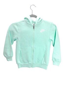Nike Kids Mint Green Full-Zip Hoodie & Jogger Set Size 6 5-6 Years Soft Cotton-B